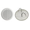 Venetian Blind Φ100/125 with Screen and Slat – White