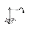 Low Kitchen Faucet RETRO LUX Chrome 1/2"