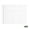 Balcony Divider Net White 1.20cm X 6m GRASHER