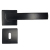 Door Knob With Rosette Black 52081 (Pair)