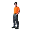 ERGOLINE Work Pants Anthracite - Orange