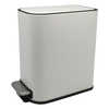 Καλάθι Μπάνιου Bello 5lt Soft Close Slim Λευκό Μάτ