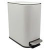 Καλάθι Μπάνιου Bello 5lt Soft Close Slim Λευκό Μάτ