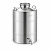 Δοχείο Inox Κρασιού/Λαδιού 100 L Με Βιδωτό Πώμα METALBOX