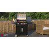BBQ ΥΓΡΑΕΡΙΟΥ GS GRILL LUX 3+1 CAST IRON - 11,5kW