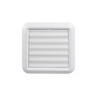 Plastic Ventilation Louver Φ125/Φ100mm White