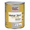 Αντισκωριακό Χρώμα Metal 3IN1 Metallized - Kraft Paints "Ασημί Γυαλιστερό 512" 0.75L