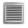 Περσίδα Εξαερισμού Μεταλλική 140Χ140 mm Inox