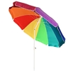 Ομπρέλα Θαλάσσης Φ225 Πολύχρωμη Με Εξαερισμό