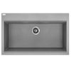 Νεροχύτης Κουζίνας Tau Granite Snik 80 × 50 ×21.5 cm  Γκρι