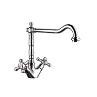 Low Kitchen Faucet RETRO LUX Chrome 1/2"