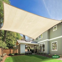 Τετράγωνο Πανί Σκίασης Εκρού GRASHER 3.6 X 3.6m