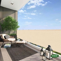 Διαχωριστικό Δίχτυ Μπαλκονιού Εκρού 1,20cm Χ 6m GRASHER