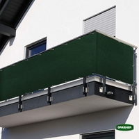 Διαχωριστικό Δίχτυ Μπαλκονιού Πράσινο  0.90cm Χ 6m GRASHER