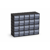 Συρταριέρα Πλαστική Μαύρη