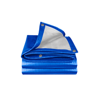 Μουσαμάς Μπλέ  4 Χ 5 Αδιάβροχος Με Κρίκους 110gr/m2 JADEVER JDTQ1845