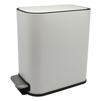 Καλάθι Μπάνιου Bello 5lt Soft Close Slim Λευκό Μάτ