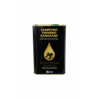 Metal Container - Oil Can 3Lt (With Plastic Cap)