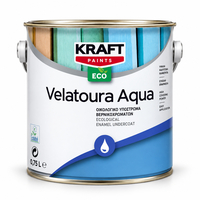 Οικολογικό υπόστρωμα Velatoura Aqua - Kraft Paints "Λευκό" 0.75L