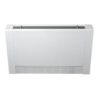 FanCoil Bravair Slim FCS 100 Δαπέδου/Τοίχου/Οροφής