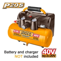 Αεροσυμπιεστής Μπαταρίας 2x20V Li-Ion SOLO