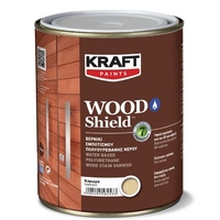 Ακρυλικό βερνίκι Wood Shield - Kraft Paint "Σκούρο Καρυδί" 0.75L