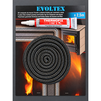 Υαλοκόρδονο με Σωληνάριο Σιλικόνης EVOLTEX 6mm × 2,5m