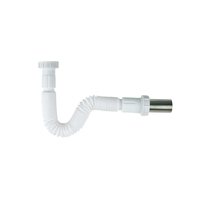 Σιφώνι Σπιράλ Νεροχύτη Με Μεταλλική Σύνδεση 1 1/4"