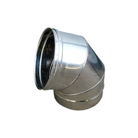 Γωνία Καμινάδας ΙΝΟΧ Φ300 67°