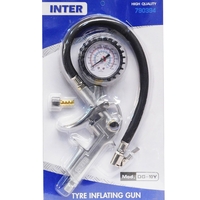 Αερόμετρο με Ρολόι Inter DG-10Y