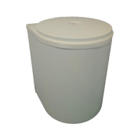 Waste Bin White 13L
