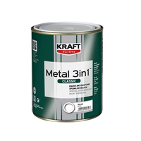 Antirust Paint Metal 3IN1 Classic - Kraft Paints "cream" 0.75L