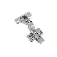 Mεντεσές Με Φρένο PREMIUM 110° Φ35mm Μέσα Πόρτα Με Τακάκι 3D (2ΤΜΧ)