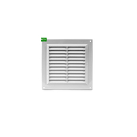 Περσίδα Εξαερισμού Πλαστική 250Χ250 mm Γκρί  (FLAT)