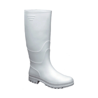 Γαλότσα Εργασίας Γονάτου Λευκή