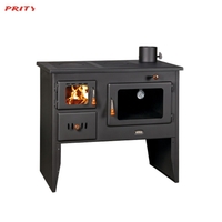 Ξυλόσομπα PRITY 2P41 Με Φούρνο 15KW