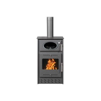 Ξυλόσομπα Με Φούρνο ALFATHERM AL02 15 KW