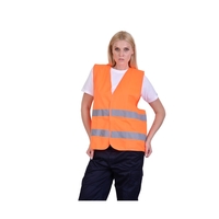 Ανακλαστικό Γιλέκο Εργασίας Πορτοκαλί 