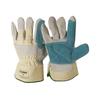 Γάντια Δερματοπάνινα IS Με Μανσέτα Ασφαλείας