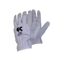 Γάντια Δερματοπάνινα ΝΑΠΑ Λευκά