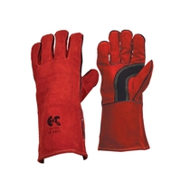 Γάντια Ηλεκτροσυγκόλλησης Δερμάτινα 38cm KEVLAR