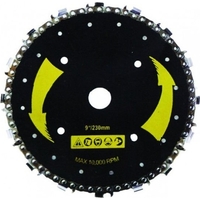 Δίσκος Κοπής Θαμνοκοπτικού NOVA Με Αλυσίδα Φ230