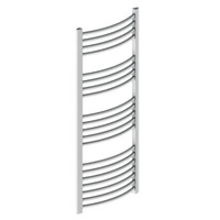 Σώμα Λουτρού Πετσετοκρεμάστρα Round Οβάλ Λευκό SPLENDID 600 Χ 1200 mm