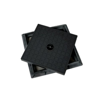 Πλαστικό Φρεάτιο Αποχέτευσης 30 Χ 40 cm Μαύρο