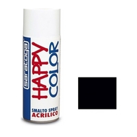 Σπρέι Μαύρο Matt HAPPY COLOR Ral 9005 400ml