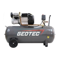 Μονομπλόκ Αεροσυμπιεστής 100Lt GEOTEC 3Hp AC-30100