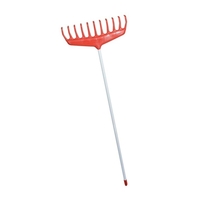 Πλαστική Τσουγκράνα Ελαιοσυλλογής  11 Δόντια Κόκκινη