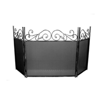 Κάλυψη Τζακιού Τρίφυλλη Καγκελωτή