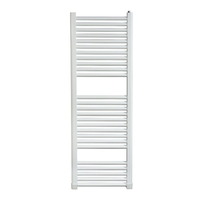 Σώμα Λουτρού Πετσετοκρεμάστρα Round Ίσιο Λευκό SPLENDID 600 Χ 1200 mm