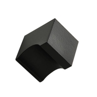 Πομολάκι Επίπλων Μαύρο Soft Touch No 62